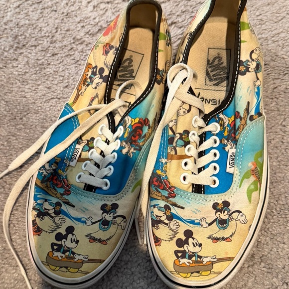 Vans Shoes - Disney Vans Sneakers with Mickey Mouse Design